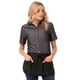 thumbnail image 1 of Delantal Reversible para Camarera Chef Works Negro Talla Única, 1 of 2