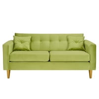 Bodevir - Sofa New Retro 3C Felpa 01 Pistacho
