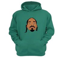 Genérico - Polerón Canguro Snoop Dog Verde Aguamarina Talla L Unisex