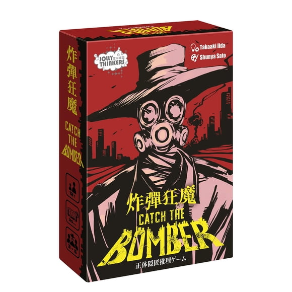 Juego de cartas Jolly Thinkers Catch The Bomber Familiar 12+ años