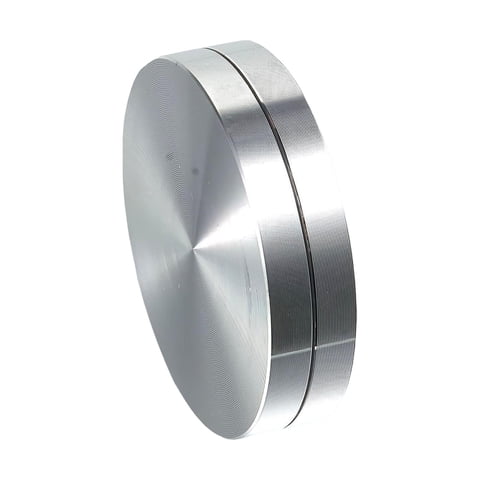 Bothyi - Placa Giratoria De Metal Para Placa Giratoria, Mesa De Cristal, Soporte Para Decoración De Pasteles, 10Cm X 1,8 Cm