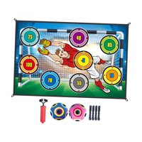 Magideal - Juego De Fútbol Con Pelotas Adhesivas, Juguetes De Fútbol Para Niños Y Niñas, Portería De Fútbol, Juguete Deportivo Para Fiestas En Interiores Y Estilo A