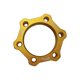 thumbnail image 2 of Bujes Roscados De Aluminio Para Bicicleta MTB Base Del Adaptador Del Rotor Del Freno De Disco Dorado 44 Mm, 2 of 5