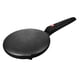 thumbnail image 5 of Máquina de crepé instantánea, sartén para crepé, antiadherente, cocina doméstica, compacta, de mano, mango largo, portátil para huevos, tortillas, Bli negro, 5 of 5