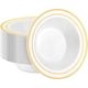 thumbnail image 1 of Platos para Sopa BESTSTAR 12 oz 355 ml Pack 50 Borde Dorado, 1 of 2