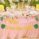 thumbnail image 4 of Guirnalda DOMOO OF DREAMS Safari Baby Shower Rosa, 4 of 5