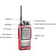 thumbnail image 3 of Radios bidireccionales Arcshell AR-6 recargables de largo alcance, paquete de 4, 3 of 7