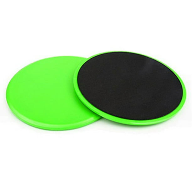 Deslizadores de núcleo. Uso en ambos lados sobre alfombra o pisos de madera. Equipo de ejercicio abdominal.