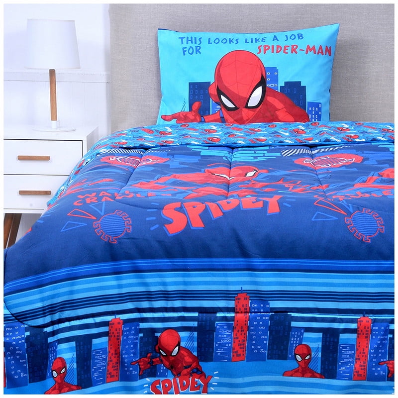 Mashini - Plumon 1.5 Plazas Spiderman City