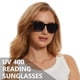 thumbnail image 2 of Gafas de sol Reader FSRTEP Classic Retro UV400 para mujer, +3,25 unidades, 2 of 6