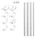 thumbnail image 4 of 8/12pcs Ring Size Reducer Invisible Ring Size Adjuster For Loose Rings Ring Adjuster Size Fit Any Rings Ring Guard Spacer (8 Sizes), 4 of 4