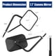 thumbnail image 4 of Espejos laterales para Jeep Wrangler sin puertas SUNPIE, paquete de 2, 4 of 9