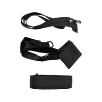 Magideal - Correa De Entrenamiento De Fuerza, Cinturón De Ejercicio De Entrenamiento De Natación, Dispositivo De Entrenamiento De Natación De Resistencia A La Tr L Negro