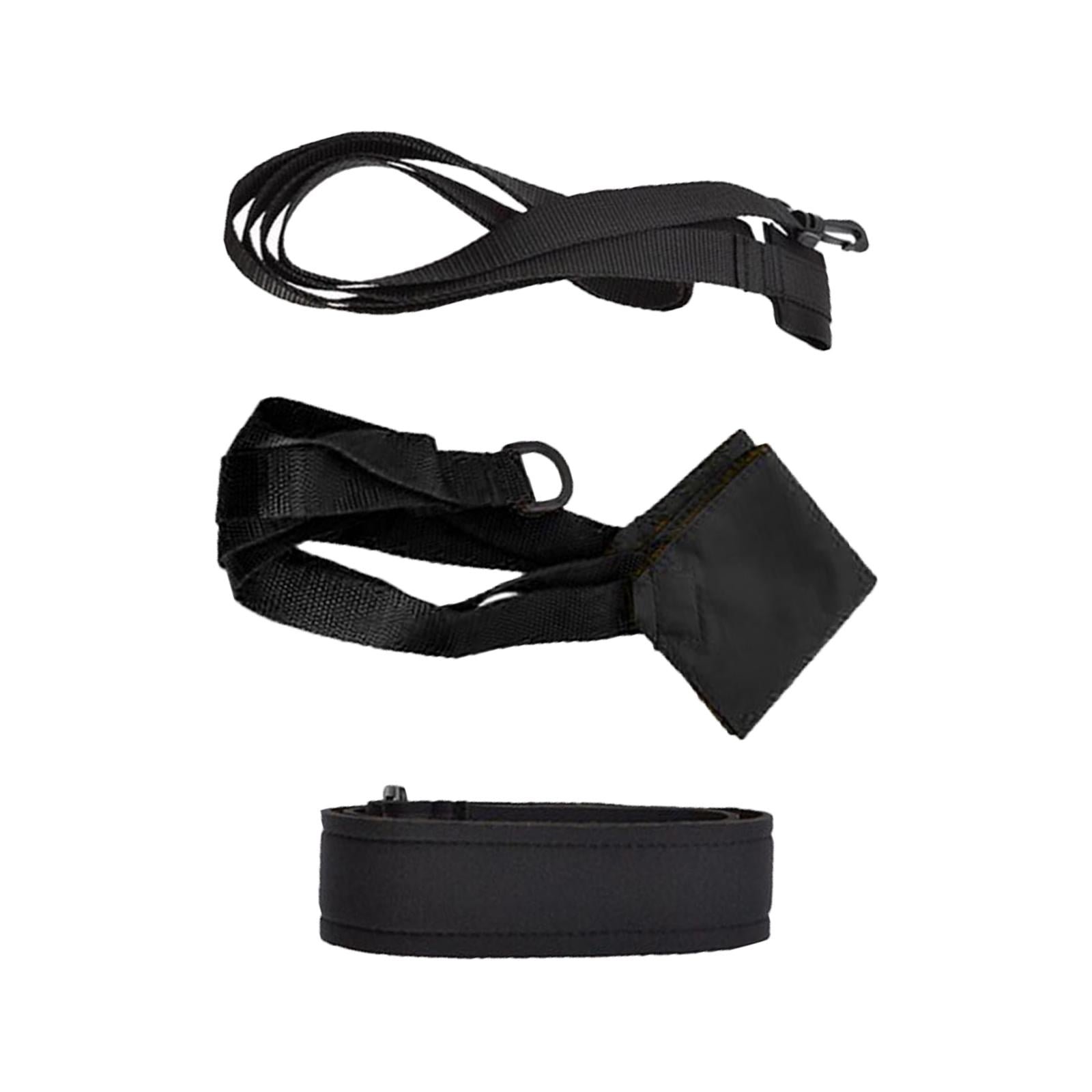 Magideal - Correa De Entrenamiento De Fuerza, Cinturón De Ejercicio De Entrenamiento De Natación, Dispositivo De Entrenamiento De Natación De Resistencia A La Tr L Negro