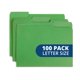 thumbnail image 1 of Carpetas de archivo Blue Summit Supplies tamaño carta verde, 1 of 6