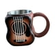 thumbnail image 4 of Taza Musical De Café Arte Novedoso Taza De Leche Para Amantes De La Música Mujeres Hombres Músicos Guitarra, 4 of 5