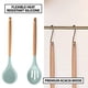 thumbnail image 3 of Juego de utensilios de cocina de 2 piezas, de madera, fáciles de limpiar, antiadherentes., 3 of 5