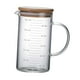 thumbnail image 3 of Taza Medidora, Jarra Transparente Para Bebidas Frías Y Calientes, Taza De Cristal De Leche Para Té, Agua, Leche, 500ml, 3 of 5