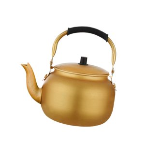 Magideal - Hervidor De Agua De Aluminio Tetera Portátil Plateada Para Excursiones Al Aire Libre, 75L - Diseño Moderno Y Ligero Para Tus Aventuras Al Aire Libre A-0.75L