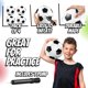 thumbnail image 2 of Balones de fútbol PlayBolt talla 4 (paquete de 4) con bomba, 2 of 7