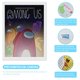 thumbnail image 3 of Among Us Kits de Pintura de Diamantes para Adultos 5D DIY Diamond Art Kits Full Drill Diamond Dots para Regalo Decoración de Pared y Relajación Artes de Gemas 30*40cm, 3 of 6