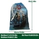 thumbnail image 3 of God of Wars Bolsa de regalo con cierre de cinta navideño para decoración de Navidad, 20 cm × 31 cm., 3 of 6