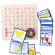 thumbnail image 5 of Madera, Montessori con tarjetas de patrones y bandas de goma Juguetes de matemáticas Puzzle Matrix Stem Tie Nail Boards, para niños en edad preescolar 18x18cm, 5 of 5
