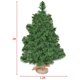 thumbnail image 4 of Árbol de Navidad Goplus artificial de 60 cm con 67 puntas de ramas de PVC, 4 of 9