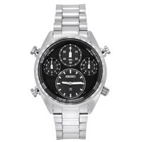 Reloj Seiko Prospex Speedtimer Chronograph Stainless Steel Black Dial Solar Sfj003P1 100M Men'S Watch