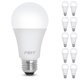 thumbnail image 1 of Bombilla LED Feit Electric A19, 8,8 W, 800 lúmenes, 3000 K, paquete de 10, 1 of 9