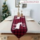 thumbnail image 4 of Camino de Mesa Bordado Navideño Reno Blanco, 4 of 5