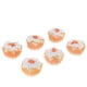 thumbnail image 2 of 6 Piezas Simulación Cup Cake Modelo PU Educación Infantil Temprana Prop Naranja, 2 of 5