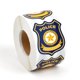 thumbnail image 1 of Pegatina INKNOTE Insignia de Policía 6x5 cm 600 piezas Azul, 1 of 7