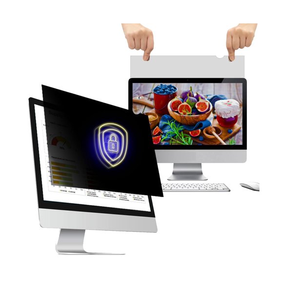 Filtro de pantalla de privacidad WELINC de 24 pulgadas para monitor panorámico