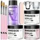 thumbnail image 1 of Kit de uñas acrílicas VANSISOS para principiantes con polvo de 3 colores, 1 of 3