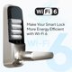 thumbnail image 2 of Tirador de puerta Smart Lock ULTRALOQ Latch 5 WiFi con huella digital, 2 of 9