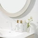 thumbnail image 5 of Set dispensador de jabón Prus Waso Gold para decoración de baño, 5 of 7