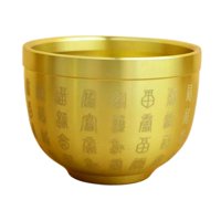 Bothyi - Latón Feng Shui Bowl Home Office Decoración Estatuilla Para El Éxito De La Riqueza