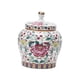 thumbnail image 4 of Recipiente De Té De Porcelana Para Té Suelto Con Tapa Frasco De Almacenamiento De Alimentos Flores Multiusos, 4 of 5