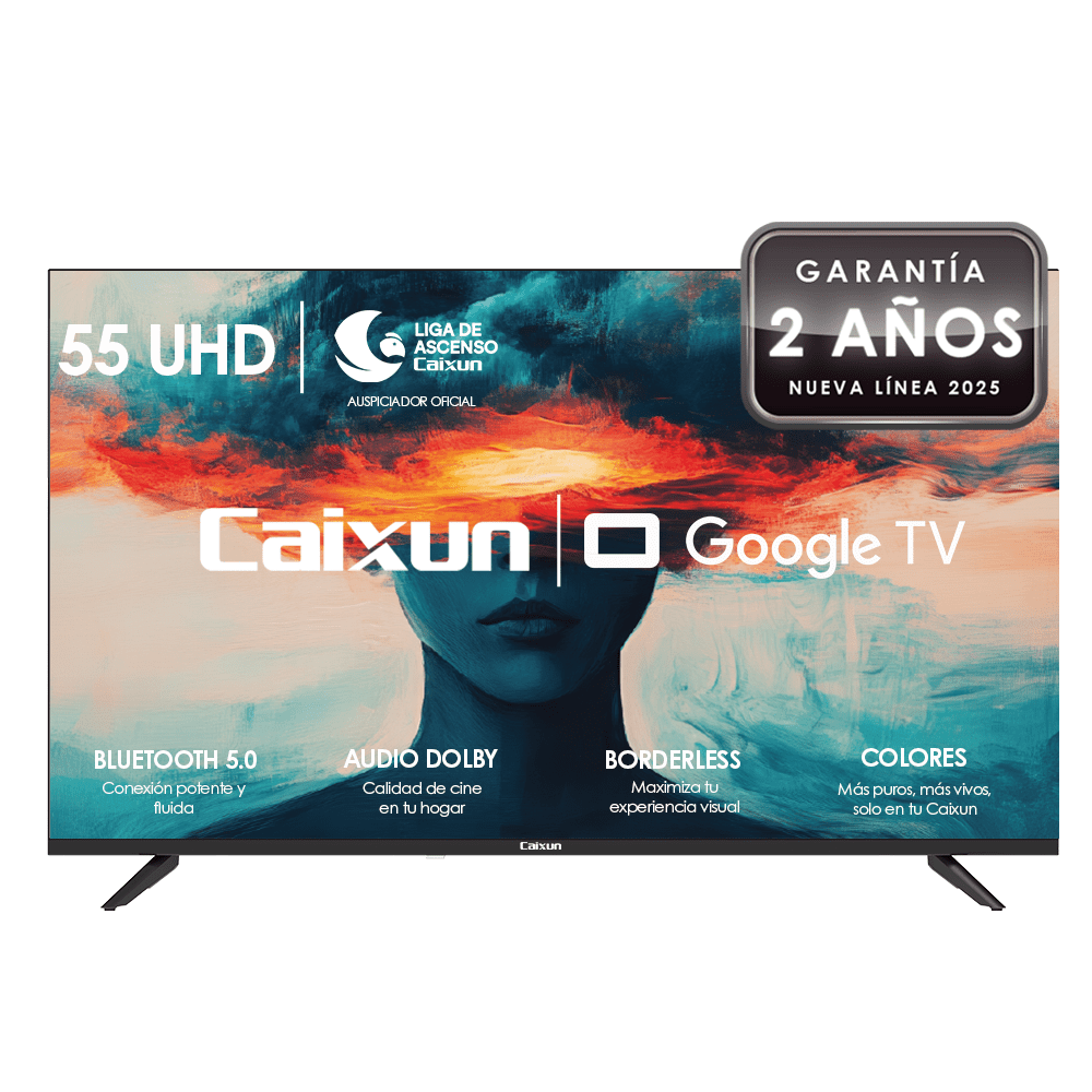Caixun - Smart Tv Led 55 Uhd 4k Google Tv C55v1ug
