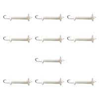 Magideal - Manijas De Compuerta De Eléctrica De 10X Con El Desgaste De Primavera, Fácil De Usar, Reemplaza Los Accesorios De Piezas De Servicio Pesado