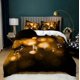 thumbnail image 2 of Sheet Music Audiophile Quilt Duvet Cover Set Bedspread Bedding Doona Cover3-Piece Bedding Set, 2 of 5