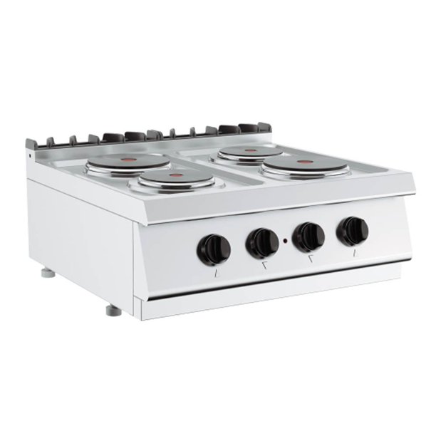 Anafe Eléctrico 4 Platos Sobremesa