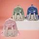 thumbnail image 2 of Children's school bags. Rabbit ears backpacks, printed men's and women's backpacks, 2 of 3