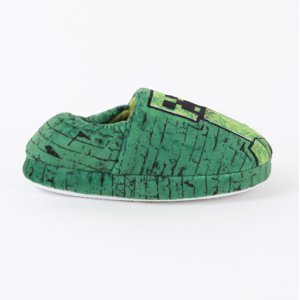 Pantufla Niño Boom Tnt Ssss Creeper Verde Minecraft