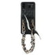 thumbnail image 3 of Fashion Artificial Leather Phone Case For Samsung Galaxy Z Flip 5 Z Flip 4 3 5G With Long Lanyard Crossbody Wallet Card Bag Protect Cover, 3 of 3