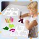 thumbnail image 4 of Plantillas Bsenhe 60 uds reutilizables de 13 cm para pintura infantil, 4 of 8