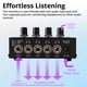 thumbnail image 3 of Amplificador de Audífonos Focus Pro Audio de 4 Canales DC 12V, 3 of 7