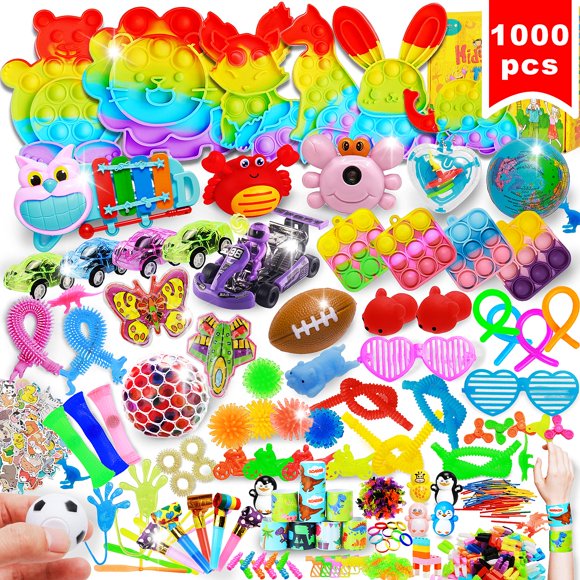 Party Favors Stocking Stuffers Fidget Toys, 1000 unidades, para niños