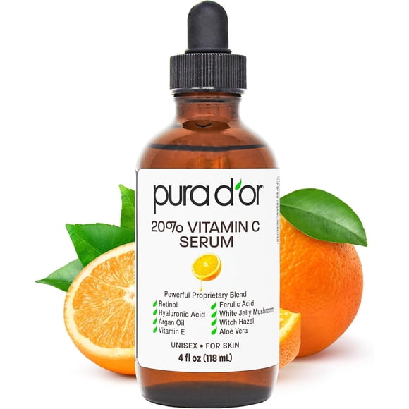 Sérum Facial Pura Dor Vitamina C 20 118ml Ácido Hialurónico